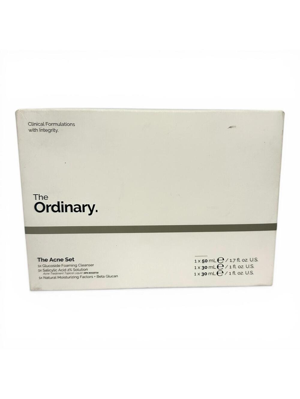 2/$30 ✨ The Ordinary Acne Set Cleanser Salicylic Acid Moisturizer Kit NEW